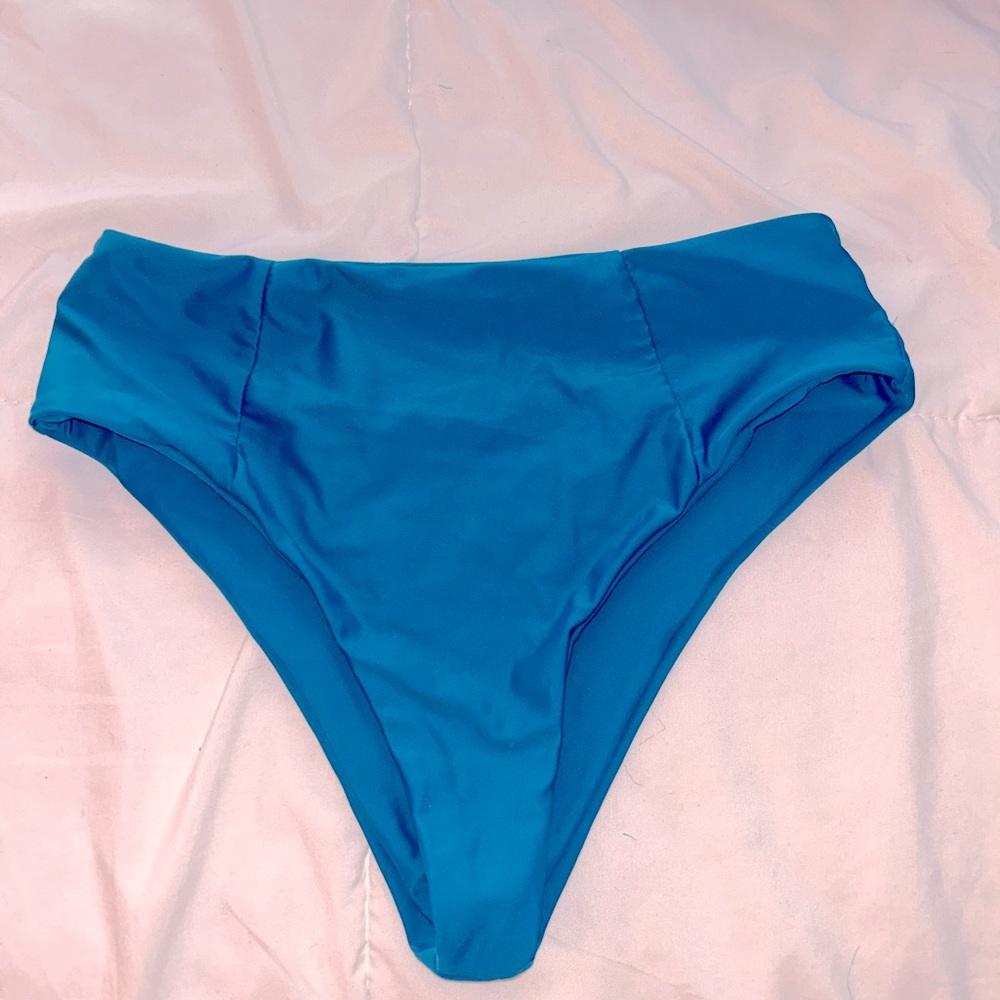 high wasted bikini bottom